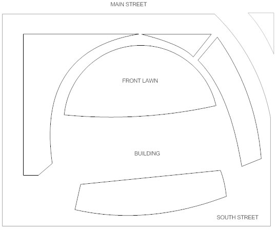 Landscape design template