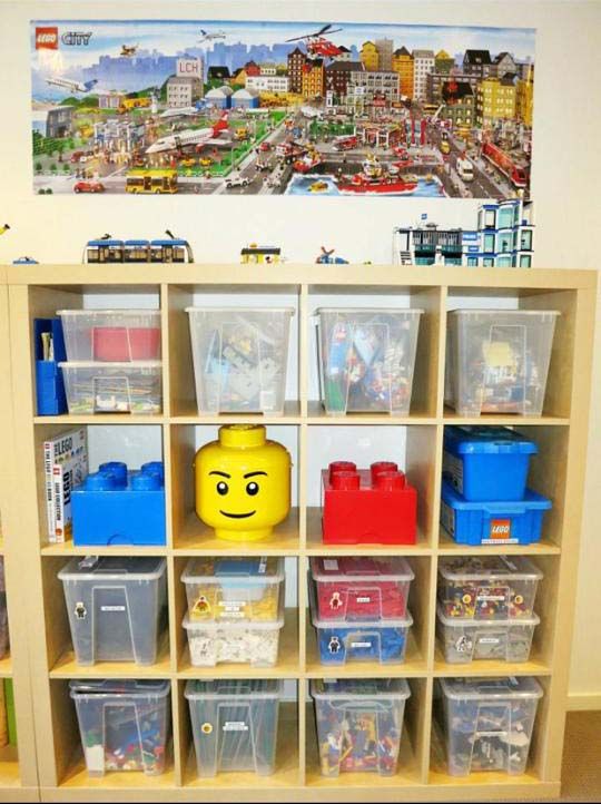 где хранить детские игрушки